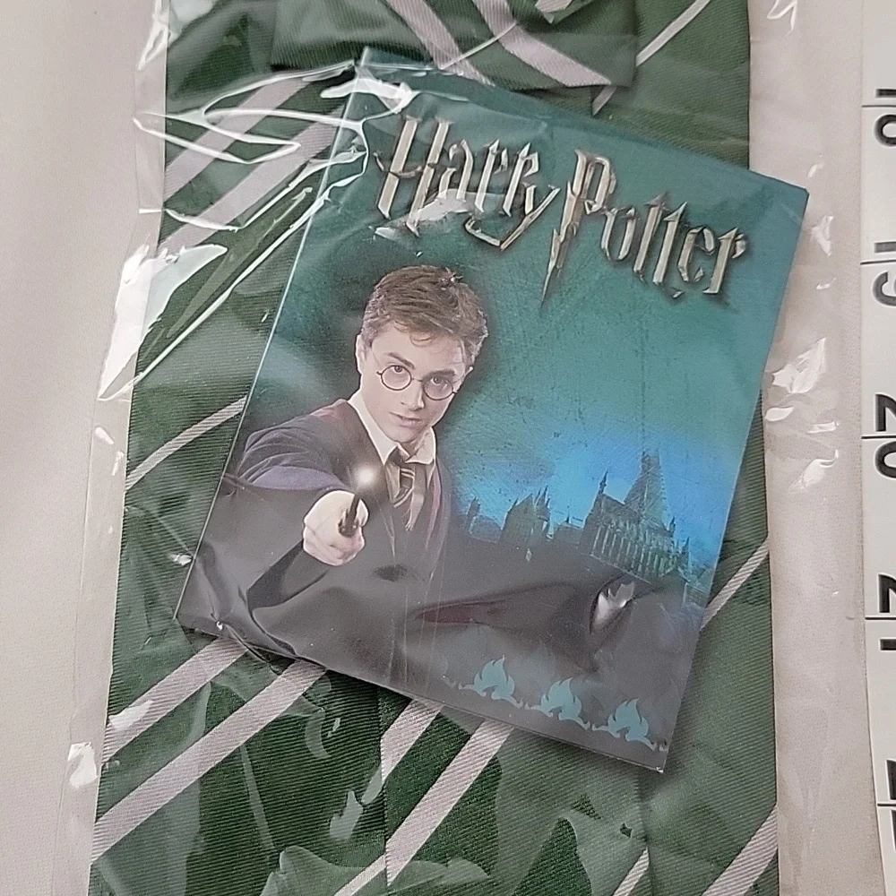 NWT Harry Potter Slytherin Necktie
